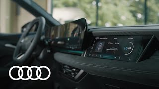 Interiørdesign  Audi Q6 etron [upl. by Nnyw]