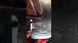 Best Service In World To Barbers Customers skincare massage earburn asmr hairbeardcut cracks [upl. by Ozkum]