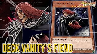 🔴Melawan meta di rank Platinum menggunakan deck Vanitys Fiend 😈  YuGiOh Master Duel [upl. by Ardnala]