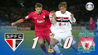 SÃO PAULO X LIVERPOOL MELHORES MOMENTOS  MUNDIAL 2005 FIFA WORLD CLUB CUP [upl. by Schindler]