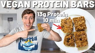 How to Make a Protein Bar in Under 10 Minutes  VeganPlantBased [upl. by Elnar220]