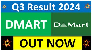 DMART Q3 results 2024  DMART results today  DMART Share News  DMART Share latest news today [upl. by June]