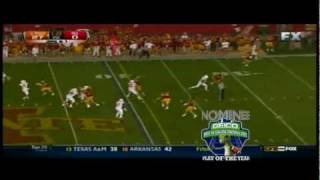 Texas Jaxon Shipley scores on the 40 yard trick play touchdown [upl. by Jenny]