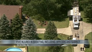 Five injured in Dixon IL shooting [upl. by Gnil7]