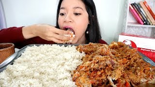 MUKBANG KFC GEPREK SAMBAL MATAH [upl. by Asaert27]