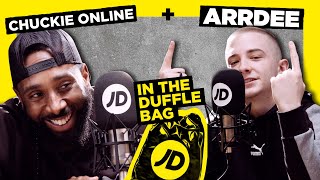 ARDEES MOST INDEPTH INTERVIEW YET  CHUCKIE ONLINE amp ARRDEE  JD IN THE DUFFLE BAG PODCAST [upl. by Addiel794]