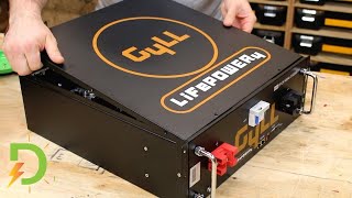 Cheapest 48 volt LiFePO4 Battery PreBuilt with BMS Testing and Review Gyll from Signature Solar [upl. by Nylitsirk173]