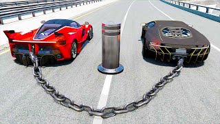 Satisfying Car Crash Game HIGH SPEED JUMPS 2 BeamNG Drive [upl. by Eylhsa729]