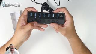 7 Port USB 3 Hub with Power controls [upl. by Aserehtairam836]