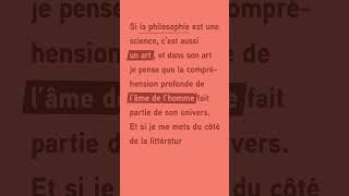 La philosophie  un art et une science [upl. by Petta788]