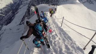 Aiguille du Midi Arete Chamonix 2016 [upl. by Suryc]