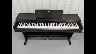 Yamaha Arius YDP144 digital piano in dark rosewood finish stock number 23294 [upl. by Holmun141]