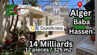 Ouedkniss Alger Hassen 12 pieces 325 m2 [upl. by Auof354]