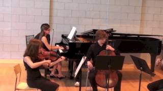 Julia Furlan  Schumann Piano Quartet [upl. by Ffoeg12]