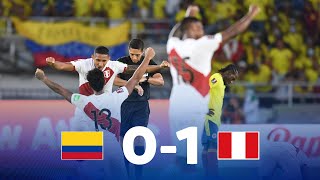 Eliminatorias  Colombia 01 Perú  Fecha 15 [upl. by Higbee]