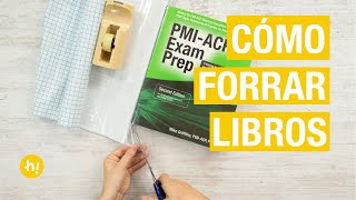 3 formas de forrar un libro  El Corte Inglés [upl. by Afaw]