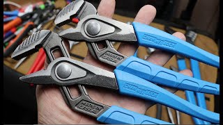 Channellock SpeedGrip Pliers First impressions and comparisons Hmm few benefits fewer problems [upl. by Ayotac155]