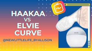 Elvie Curve VS Haakaa [upl. by Dill]