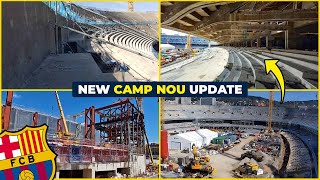 New Camp Nou Progress Update 16 June 2024 [upl. by Barton]