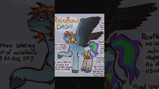 Rainbow Factory Infection AU  shaesinflames mlp mlpinfection mylittlepony [upl. by Anelrahs]