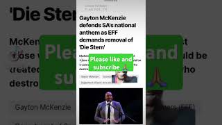 Should we remove quotDie Stemquot from the national anthem diestem jacobzuma ramaphosa malema [upl. by Ahsieit]