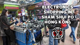 Electronics and Computer shopping in Sham Shui Po Hong Kong [upl. by Novi]