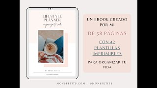 Lifestyle Planner  Imprimible planificador [upl. by Shama]