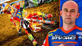 The Time Blake Baggett Won A 450 Supercross [upl. by Ahsirk286]