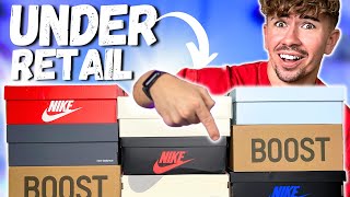 Top 10 BEST Sneakers UNDER RETAIL [upl. by Orlena]