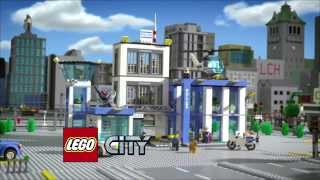 2014 LEGO CITY  Police Station 60047 amp Mobile Police Unit 60044 [upl. by Salvay]