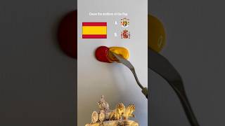 What color do mixed flags make🇶🇦🇪🇸 spain qatar colormixing paintmixing oddlysatisfying [upl. by Zedekiah732]