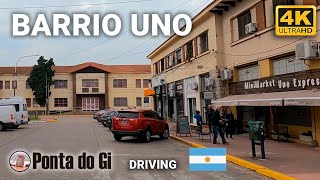 El BARRIO del aeropuerto de EZEIZA UNO en 4K uhd 2024 driving virtual  BUENOS AIRES  ARGENTINA [upl. by Fryd]