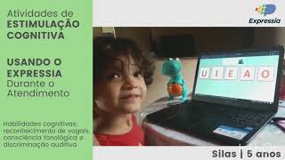 Atendimento com Aplicativo Expressia  Educação Infantil  Vogais [upl. by Culver]