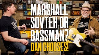 Dan Chooses A New Amp For His WetDry Rig JTM45 Vs Tweed Bassman Vs Sovtek MIG50 [upl. by Guevara]