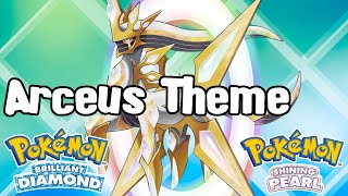 Pokémon Brilliant Diamond and Shining Pearl  Arceus Battle Theme Unofficial [upl. by Anahsat438]