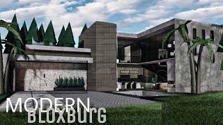 BLOXBURG Modern Luxury House  House Build  Roblox [upl. by Spurgeon709]