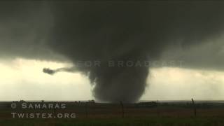 April 14 2012  Tornado southwest of Salina KS [upl. by Maud]