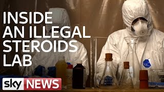 Inside An Illegal Steroids Lab [upl. by Kessel852]