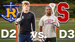 D2 VS D3 LACROSSE CHALLENGE [upl. by Anella]