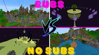 2 Equipos Compiten por el Mejor Survival en 1 Semana  SUB VS NO SUBS 2 [upl. by Niffirg]