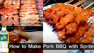 How to Make Pork BBQ with Sprite [upl. by Anilecram]