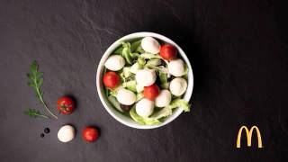 McDonalds salade gourmande  Mozzarella [upl. by Riella]