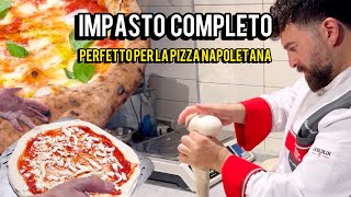 PIZZA NAPOLETANA di VINCENZO CAPUANO  segreti per un IMPASTO perfetto [upl. by Aretse633]