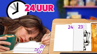 24 TEKENOPDRACHTEN in 24 UUR  Challenge [upl. by Dearman454]