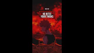 He bites your thighs  Bakugou x Listener short [upl. by Dilly]