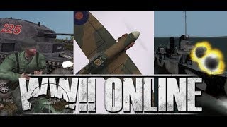 WWII Online Explicando o game e bate papo [upl. by Milore]