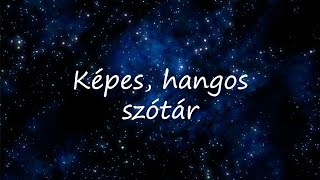 Képes hangos szótár  I LOVE ANGOL [upl. by Huberto]