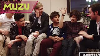 One Direction Exclusive Interview  MUZUTV [upl. by Eneleahs]