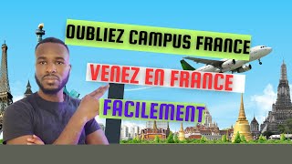 Venir Étudier en France sans passer par Campus France 🎓✈️  Nouvelle Procédure [upl. by Eillas]