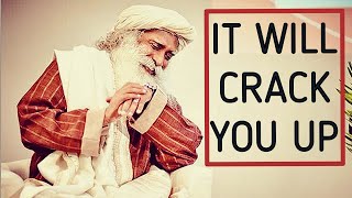 Sadhgurus funniest and wittiest moments 2 [upl. by Yntirb]